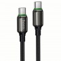 Дата кабель Hoco X127 Exceed Type-C to Type-C 60W (1m)
