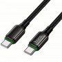Дата кабель Hoco X127 Exceed Type-C to Type-C 60W (1m)