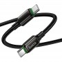 Дата кабель Hoco X127 Exceed Type-C to Type-C 60W (1m)