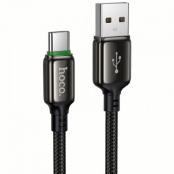 Дата кабель Hoco X127 Exceed USB to Type-C 36W (1m)  Black - 00000085008_1