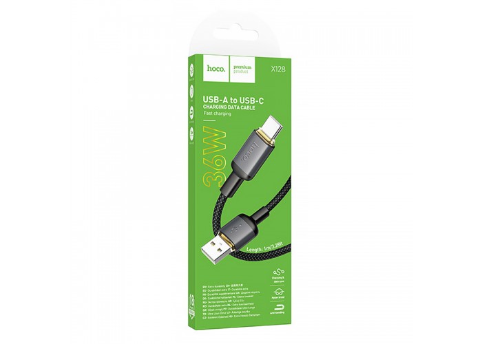 Дата кабель Hoco X128 Benefit USB to Type-C 36W (1m)