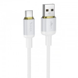 Дата кабель Hoco X128 Benefit USB to Type-C 36W (1m)  White - 00000086522_2