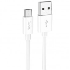 Дата кабель Hoco X87 Magic silicone USB to MicroUSB (1m)  White - 00000081775_1
