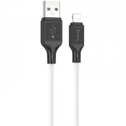 Дата кабель Hoco X90 Cool silicone USB to Lightning (1m)  White - 00000071073_1