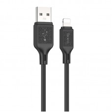 Дата кабель Hoco X90 Cool silicone USB to Lightning (1m)  Black - 00000071073_2