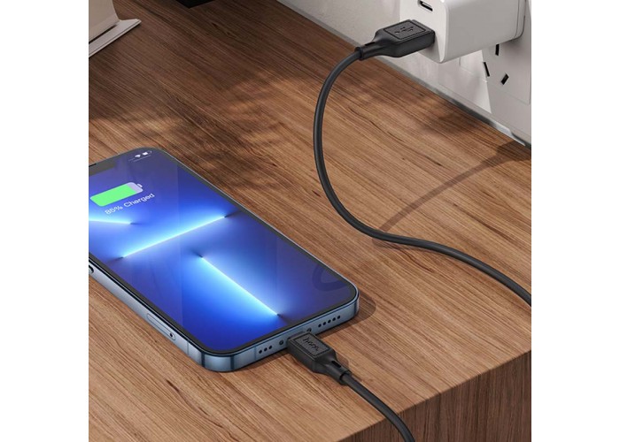 Дата кабель Hoco X90 Cool silicone USB to Lightning (1m)