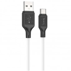 Дата кабель Hoco X90 Cool silicone USB to Type-C (1m)  White - 00000071075_1