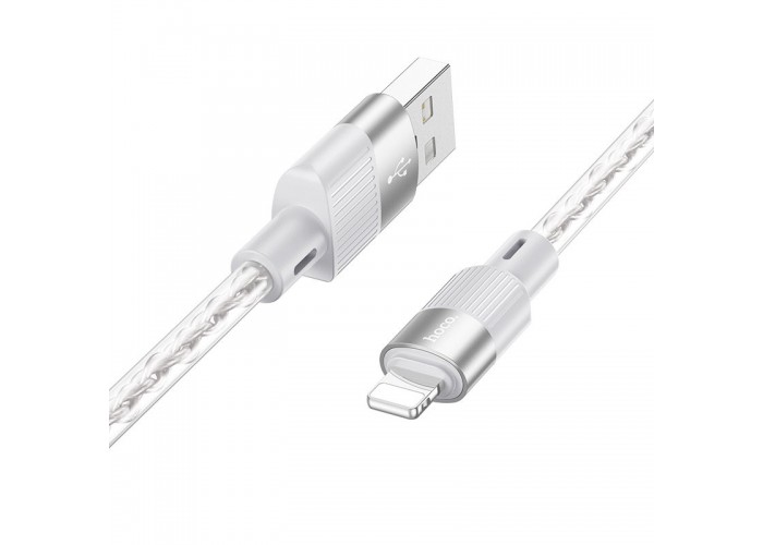 Дата кабель Hoco X99 Crystal Junction USB to Lightning (1m)