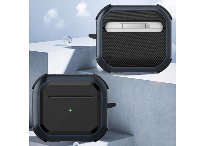 Футляр протиударний Black ed. для навушників Airpods 4