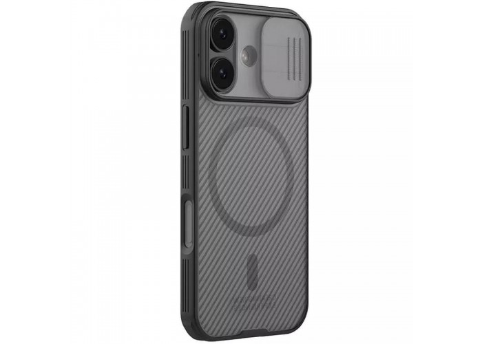 Карбонова накладка Nillkin CamShield Pro Magnetic для Apple iPhone 17 (6.3
