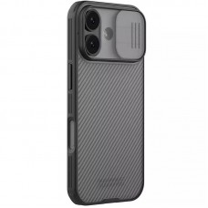 Карбонова накладка Nillkin CamShield Pro для Apple iPhone 17 (6.3")  Transparent black - 00000080573_4