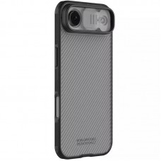 Карбонова накладка Nillkin CamShield Pro для Apple iPhone 17 Air (6.5")  Transparent black - 00000080574_2