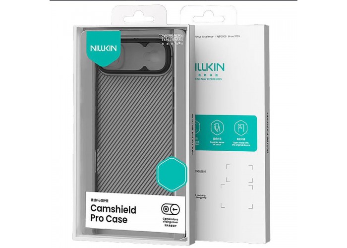 Карбонова накладка Nillkin CamShield Pro для Apple iPhone 17 Air (6.5