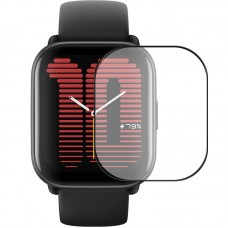 Полімерна плівка 3D (full glue) (тех.пак) для Xiaomi Amazfit Active  Чорний - 00000068602_1