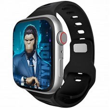 Ремінець BlueO Fluoro Rubber Sport для Apple Watch 42(ser.1-3)/44/45/46/49mm  Black - 00000079381_1