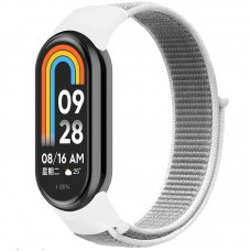 Ремінець Nylon New для Xiaomi Mi Band 8/9/10  White - 00000077679_6