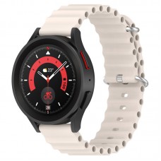 Ремінець Ocean Band для Smart Watch 22mm  Бежевий / Antique White - 00000068669_1