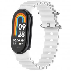 Ремінець Ocean Band для Xiaomi Mi Band 9/8/10  Білий / White - 00000077054_1