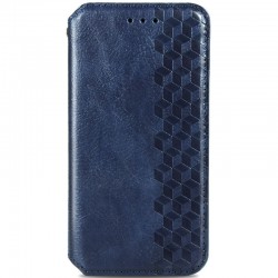 Шкіряний чохол-книжка GETMAN Cubic (PU) для Samsung Galaxy A51  Синій - 00000040671_5
