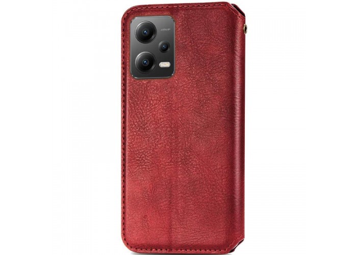 Шкіряний чохол-книжка GETMAN Cubic (PU) для Xiaomi Poco X5 Pro 5G / Redmi Note 12 Pro 5G