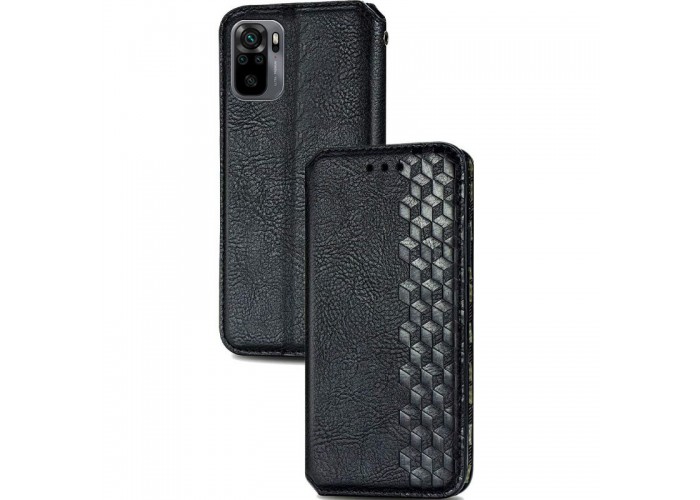 Шкіряний чохол-книжка GETMAN Cubic (PU) для Xiaomi Redmi Note 10 / Note 10s