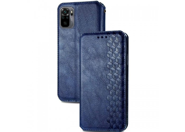 Шкіряний чохол-книжка GETMAN Cubic (PU) для Xiaomi Redmi Note 10 / Note 10s