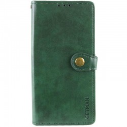 Шкіряний чохол-книжка GETMAN Gallant (PU) для Samsung Galaxy S25 FE  Зелений - 00000081564_1