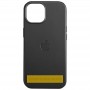 Шкіряний чохол Leather Case (AAA) with MagSafe and Animation для Apple iPhone 16 Plus (6.7