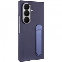 Шкіряний чохол Leather Case (AAA) with stand для Samsung Galaxy Z Fold7  Navy - 00000080404_3