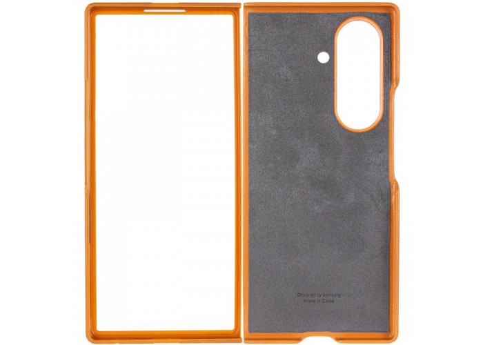 Шкіряний чохол Leather Case (AAA) with stand для Samsung Galaxy Z Fold7