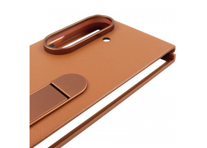 Шкіряний чохол Leather Case (AAA) with stand для Samsung Galaxy Z Fold7