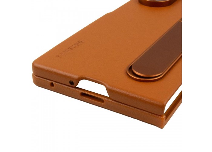 Шкіряний чохол Leather Case (AAA) with stand для Samsung Galaxy Z Fold7