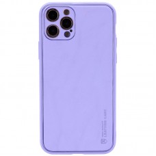 Шкіряний чохол Xshield для Apple iPhone 12 Pro (6.1")  Бузковий / Dasheen - 00000044187_16
