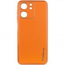 Шкіряний чохол Xshield для Xiaomi Redmi 13C / Poco C65  Помаранчевий / Apricot - 00000070087_9