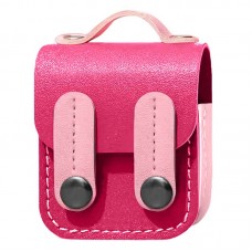 Шкіряний футляр Briefcase для навушників AirPods 1/2  Pink - 00000075978_5