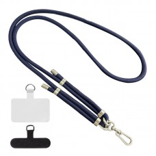 Шнурок (8мм) 150см  Dark Blue - 00000077799_6