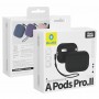 Силіконовий футляр BlueO Liquid silicone для навушників Airpods 4
