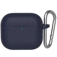Силіконовий футляр BlueO Liquid silicone для навушників Airpods 4  Deep Blue - 00000086660_2