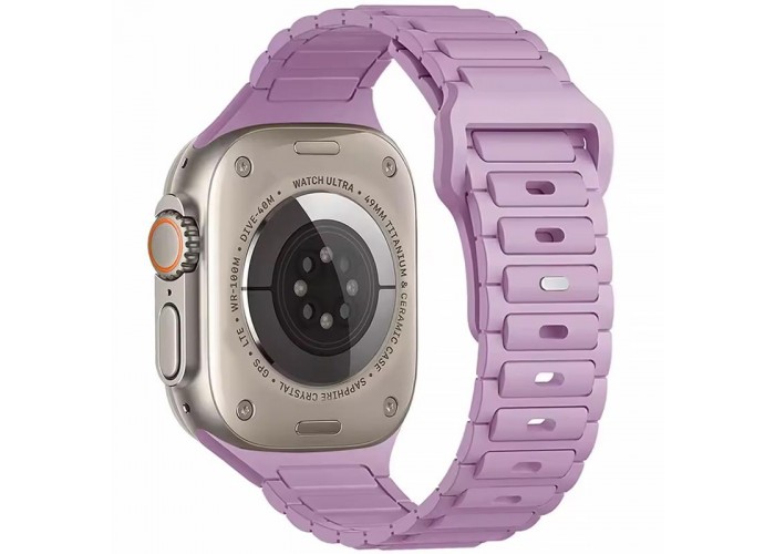 Силіконовий ремінець Defense для Apple Watch 38/40/41/42mm(ser.10) (140-190mm)
