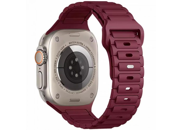 Силіконовий ремінець Defense для Apple Watch 38/40/41/42mm(ser.10) (140-190mm)