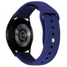 Силіконовий ремінець Sport для Smart Watch 20mm  Синій / Deep navy - 00000068670_22