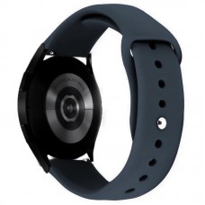 Силіконовий ремінець Sport для Smart Watch 20mm  Сірий / Dark Gray - 00000068670_31
