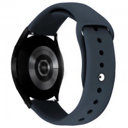 Силіконовий ремінець Sport для Smart Watch 20mm  Сірий / Dark Gray - 00000068670_31
