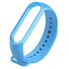 Силіконовий ремінець для Xiaomi Mi Band 3/4  Блакитний / Blue - 00000025252_39