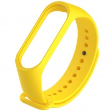 Силіконовий ремінець для Xiaomi Mi Band 3/4  Жовтий / Yellow - 00000025252_34