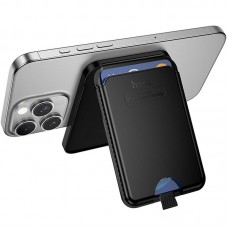 Кардхолдер магнітний Hoco E91I Tiger з трекером 120 mAh  Black - 00000081805_1