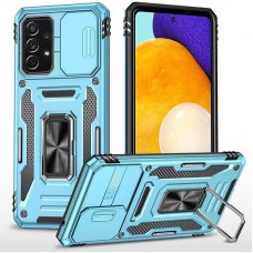 Ударостійкий чохол Camshield Army Ring для Samsung Galaxy A73 5G  Блакитний / Light Blue - 00000055274_1
