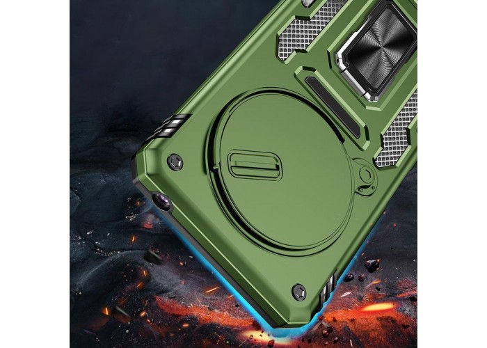 Ударостійкий чохол Camshield Army Ring для Xiaomi Redmi Note 14 Pro 4G/5G / Poco X7