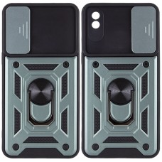 Ударостійкий чохол Camshield Serge Ring для Xiaomi Redmi 9A  Зелений - 00000052974_2