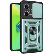 Ударостійкий чохол Camshield Serge Ring для Xiaomi Redmi Note 12 Pro+ 5G  Зелений - 00000064993_2